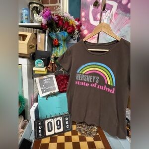 Brown Hershey's State Of Mind T Shirt XL
